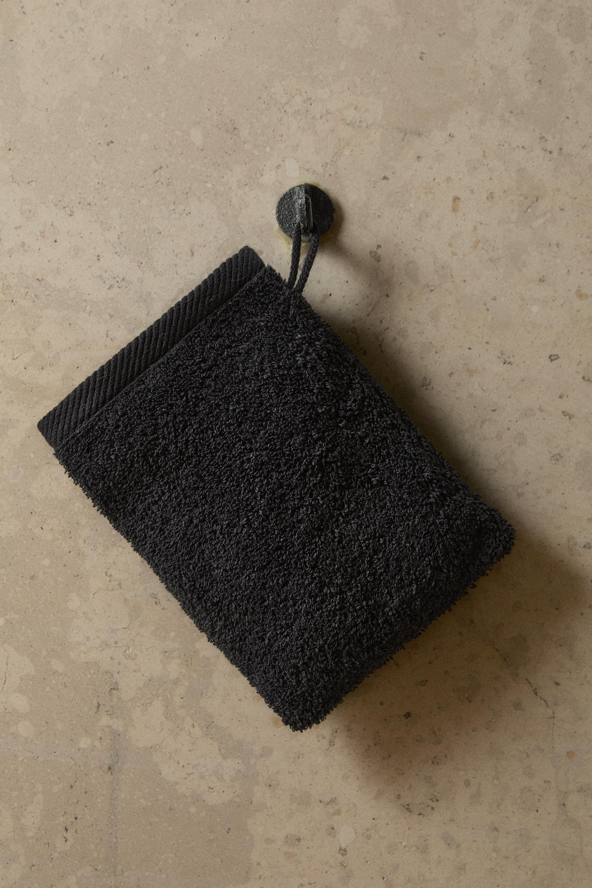 COTTON TERRYCLOTH BATH MITT